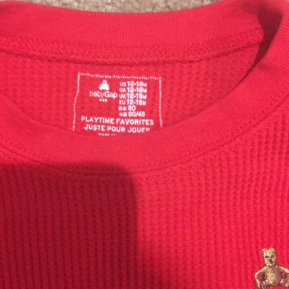 12-18M Baby Gap LS shirt - Picture 2 of 2